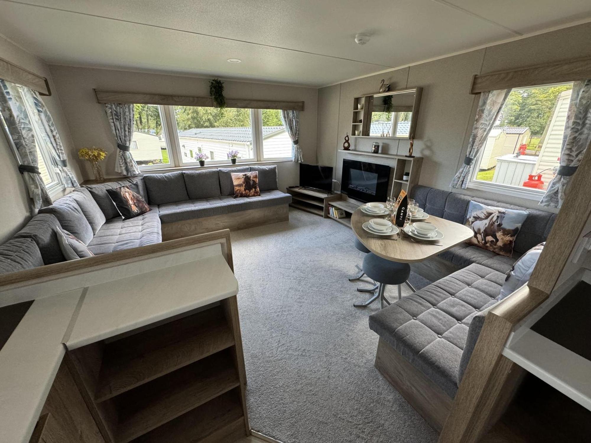 Berwick-Upon-Tweed - Caravan - Sleeps 6 - Parking 特维德上游的贝里克 外观 照片